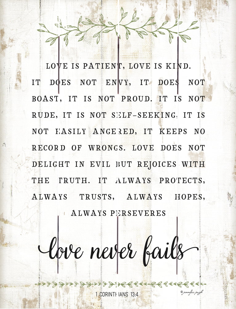 Wood Pallet Art – Love is Patient