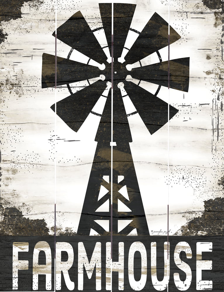 Wood Pallet Art – Farmhouse Windmill