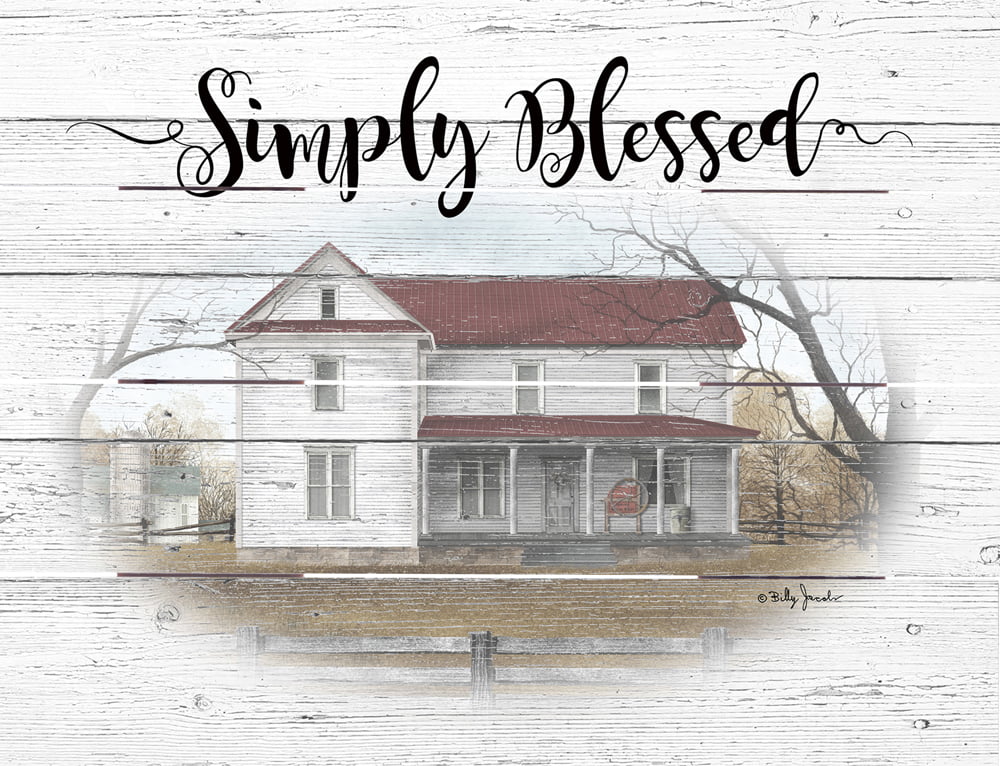 Wood Pallet Art – Simply Blessed