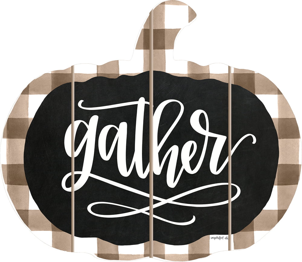Cut Out Pallet Art – Gather Pumpkin