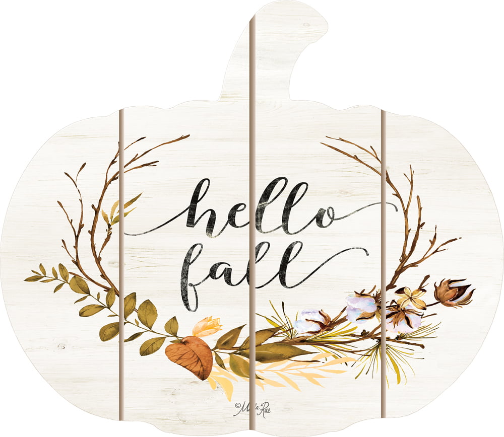 Cut Out Pallet Art – Hello Fall