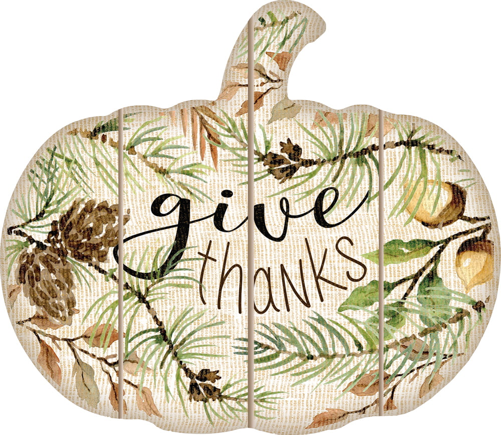 Cut Out Pallet Art – Give Thanks