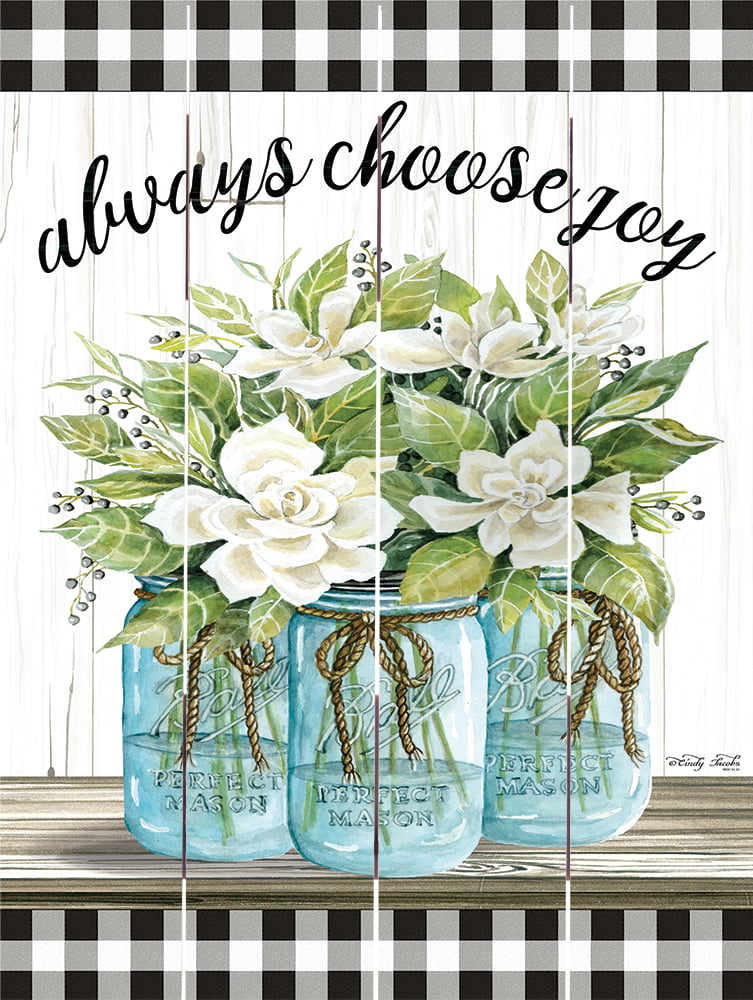 Wood Pallet Art – Always Choose Joy