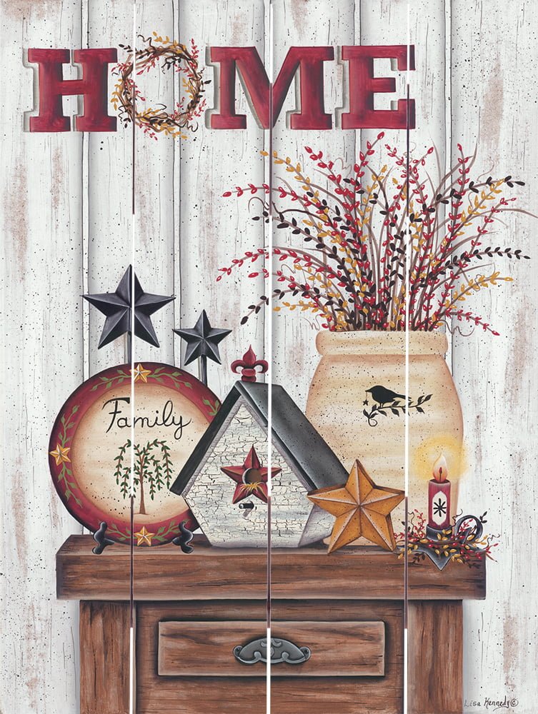 Wood Pallet Art – Home & Family