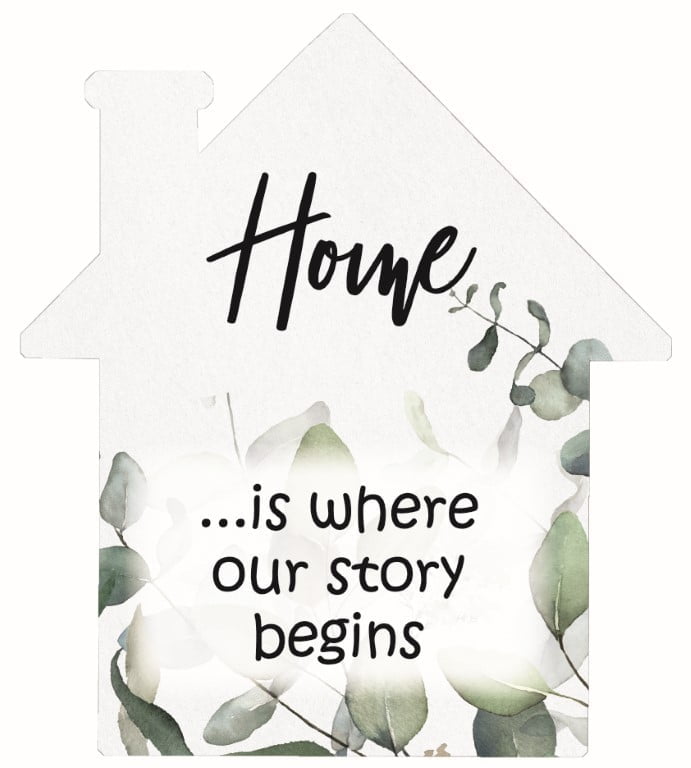 Where Our Story Begins – House Cut Out Pallet Art
