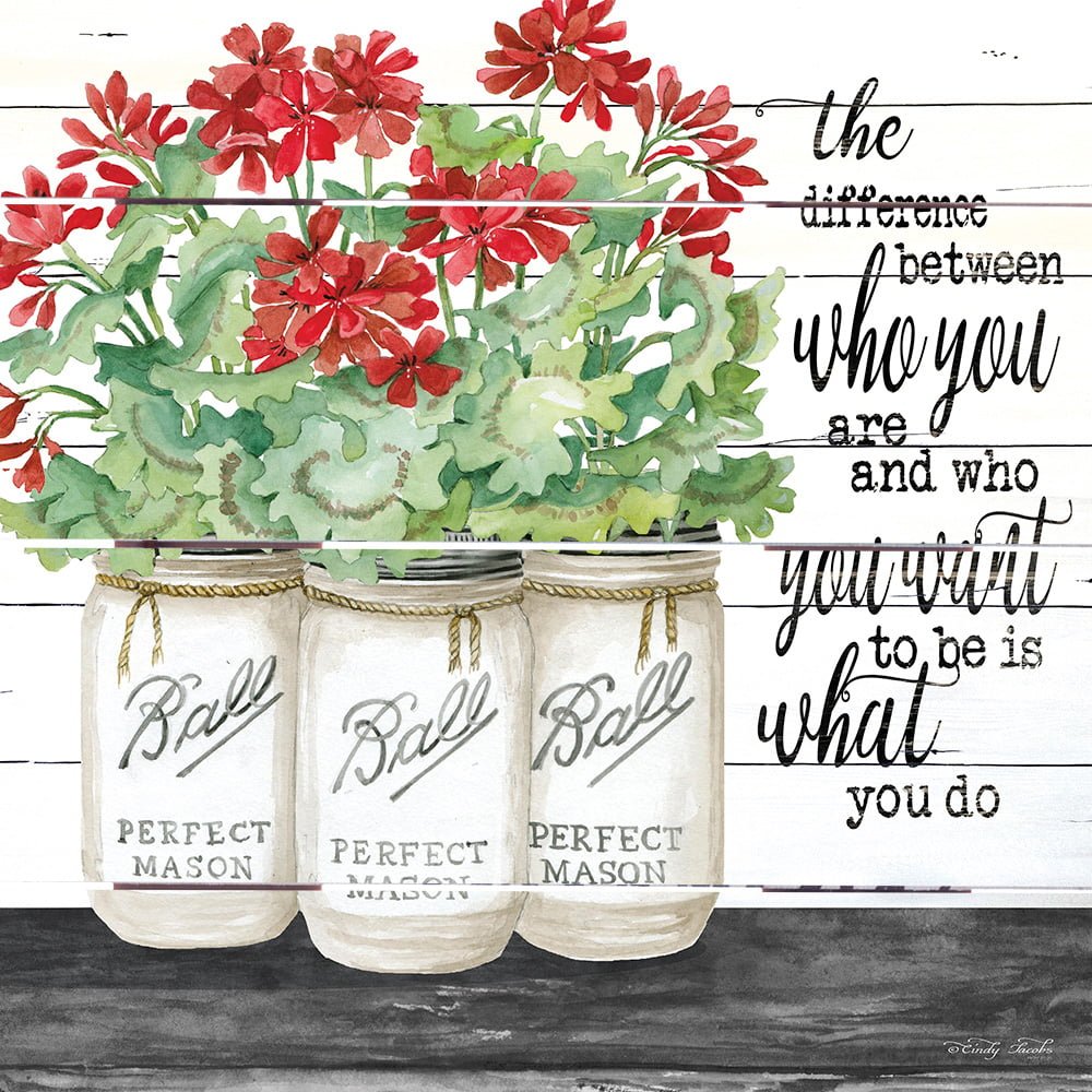Wood Pallet Art – White Jars – What You Do