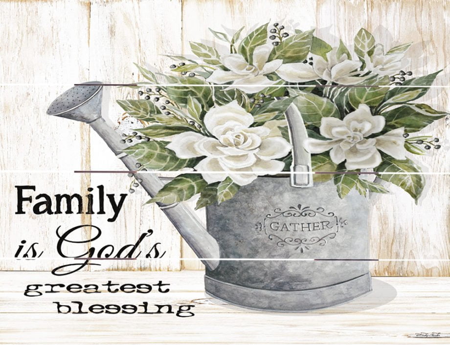 Wood Pallet Art – Family is God’s Greatest Blessing