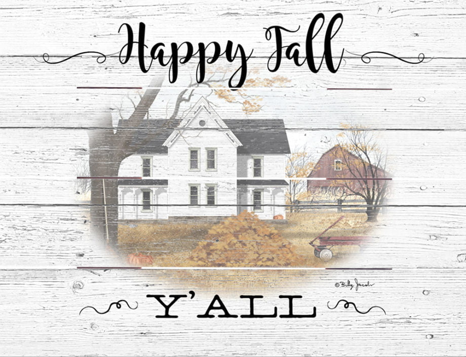 Wood Pallet Art -Happy Fall Y’all