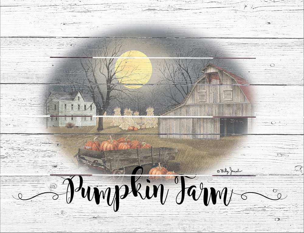 Wood Pallet Art -Pumpkin Farm