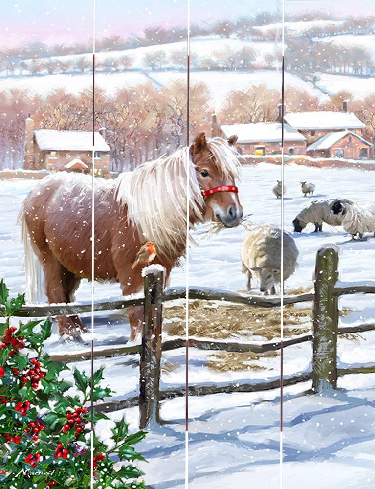 Wood Pallet Art – Shetland Pony