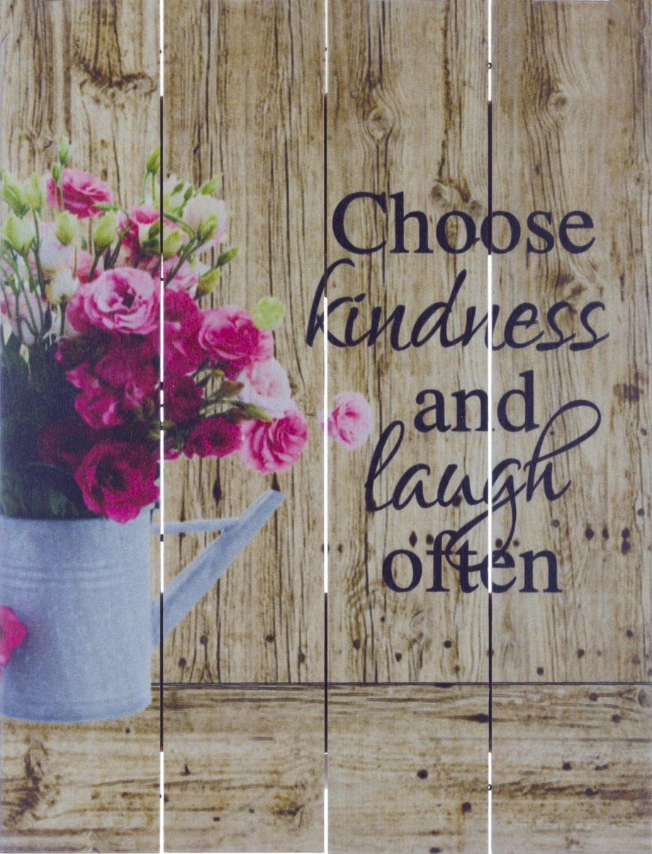 Wood Pallet Art – Choose Kindness