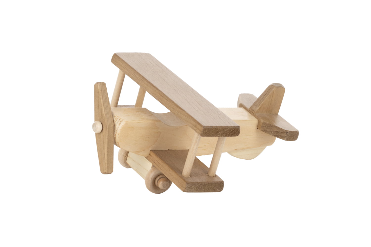 Child’s Small Wooden Maple Airplane – Amish Crafted