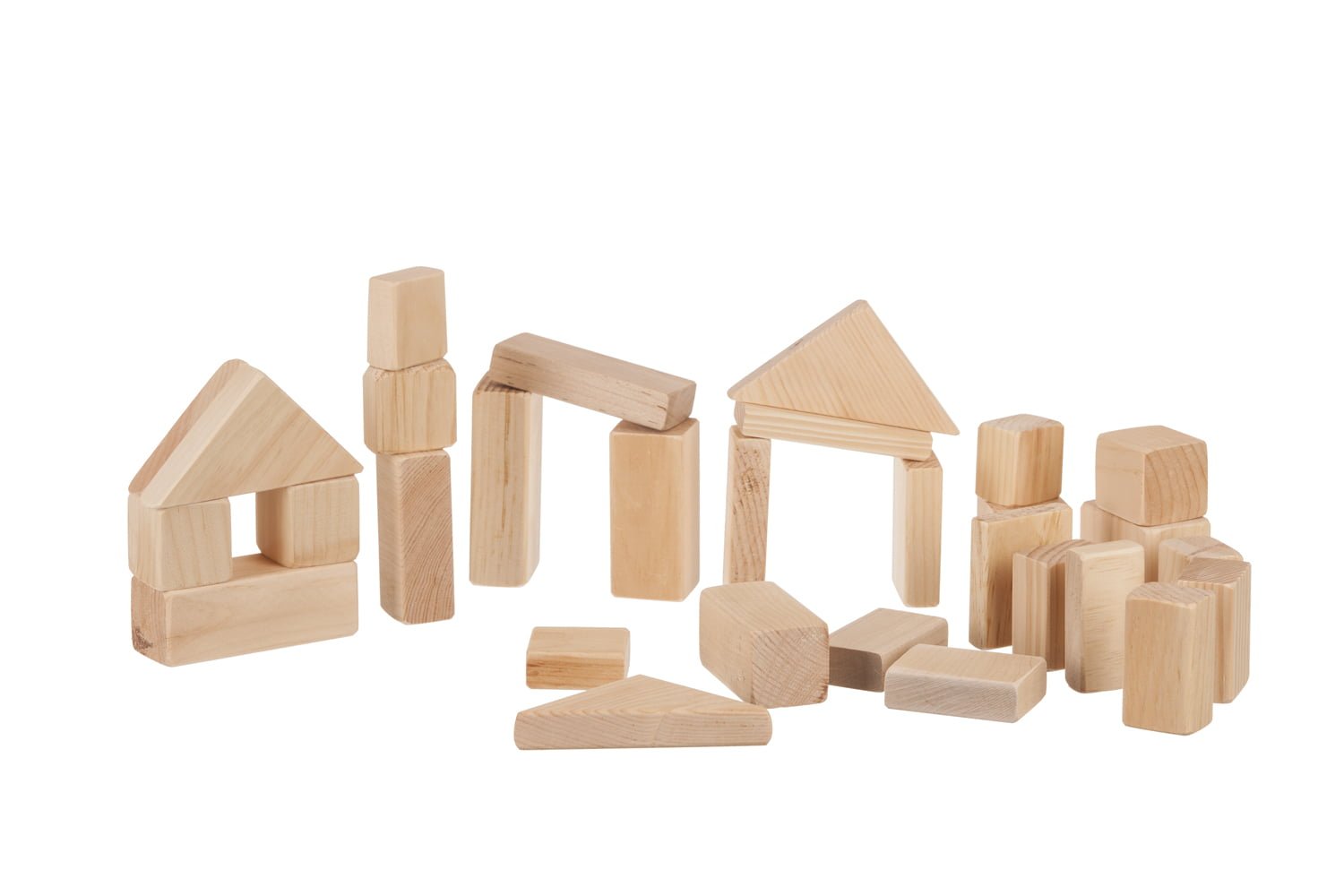 Wooden Building Block – Unfinished