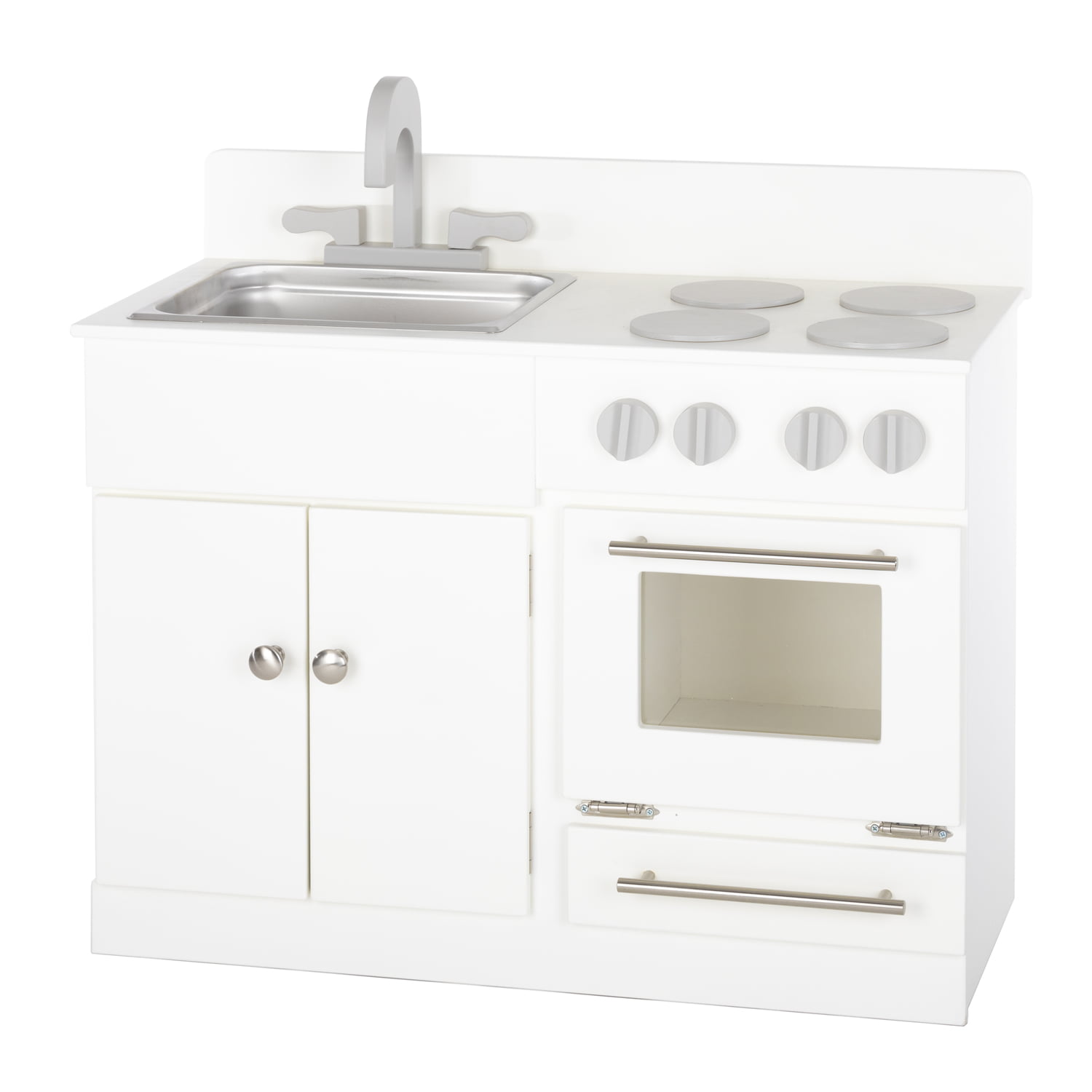 Child's Play Kitchen Sink/Stove Combo - White