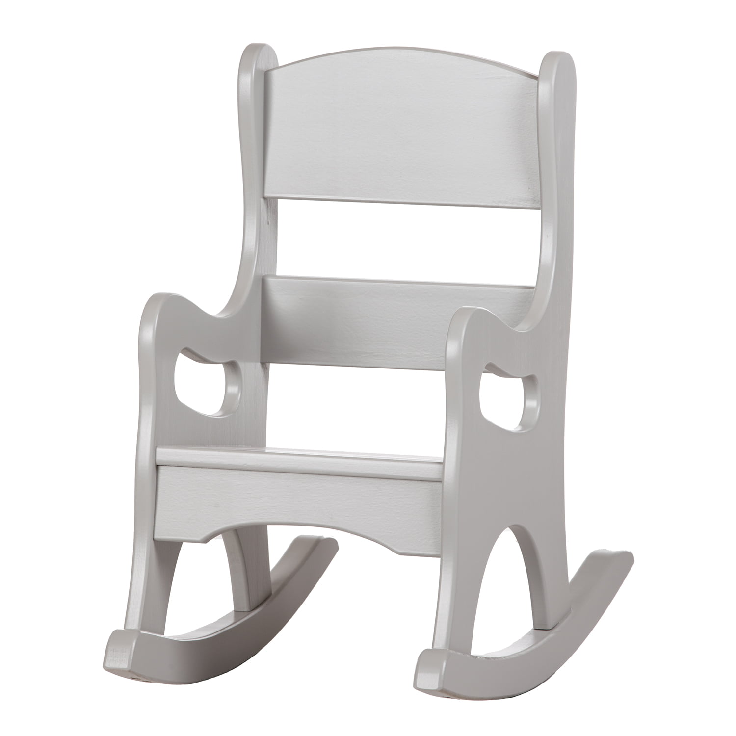 Child's Real Wood Rocking Chair - Grey