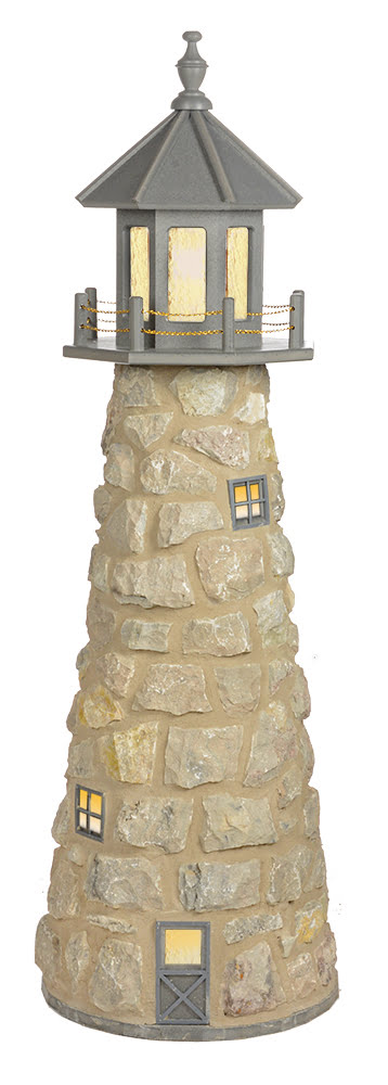 Stone Lighthouses – 2 Sizes