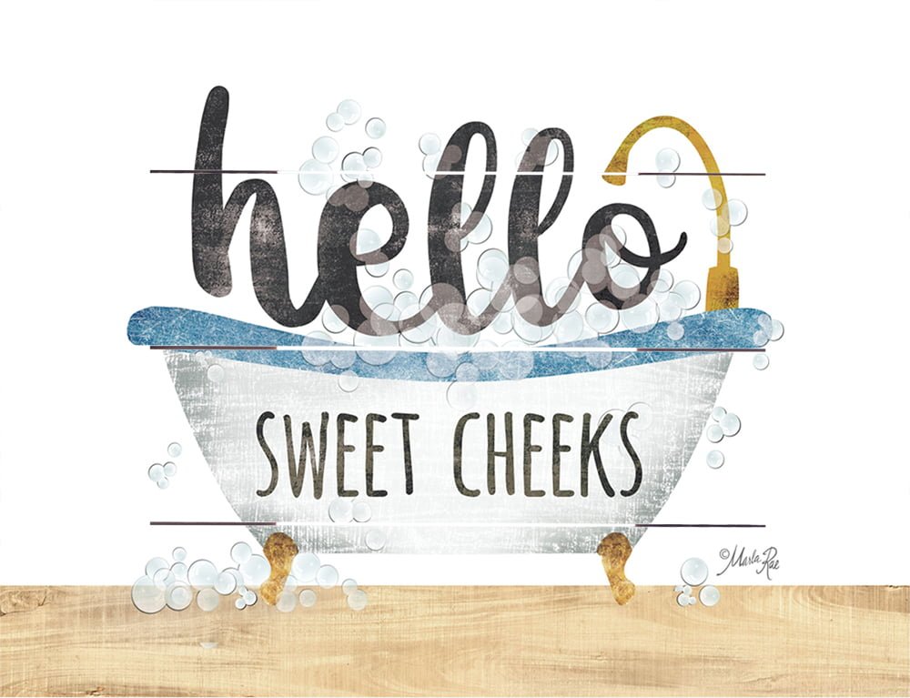 Wood Pallet Art -Hello Sweet Cheeks
