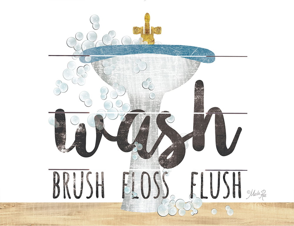 Wood Pallet Art – Wash – Brush – Floss – Flush