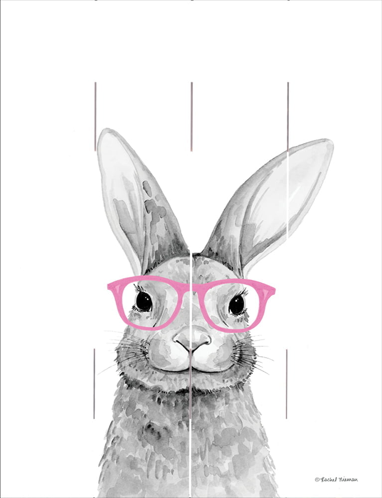 Wood Pallet Art – Smart Rabbit