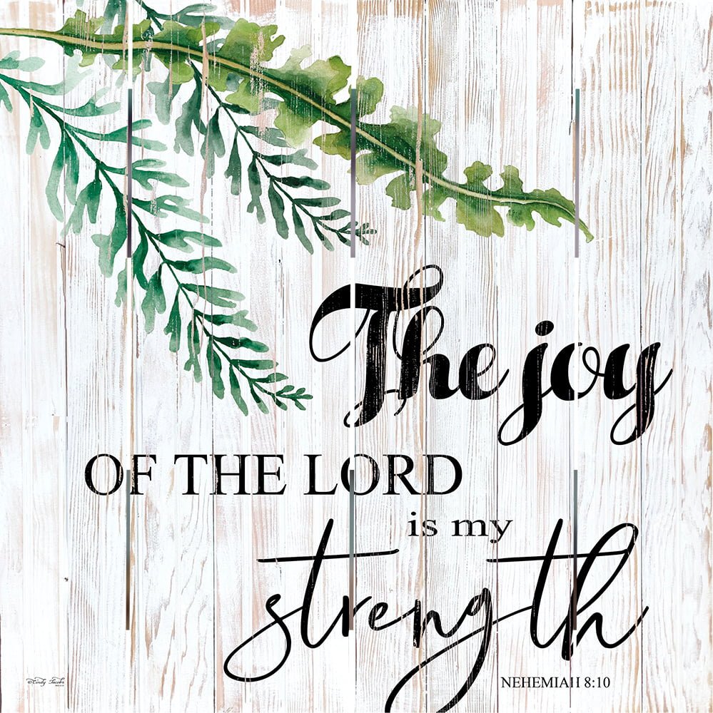 Wood Pallet Art – The Joy of the Lord is My Strength