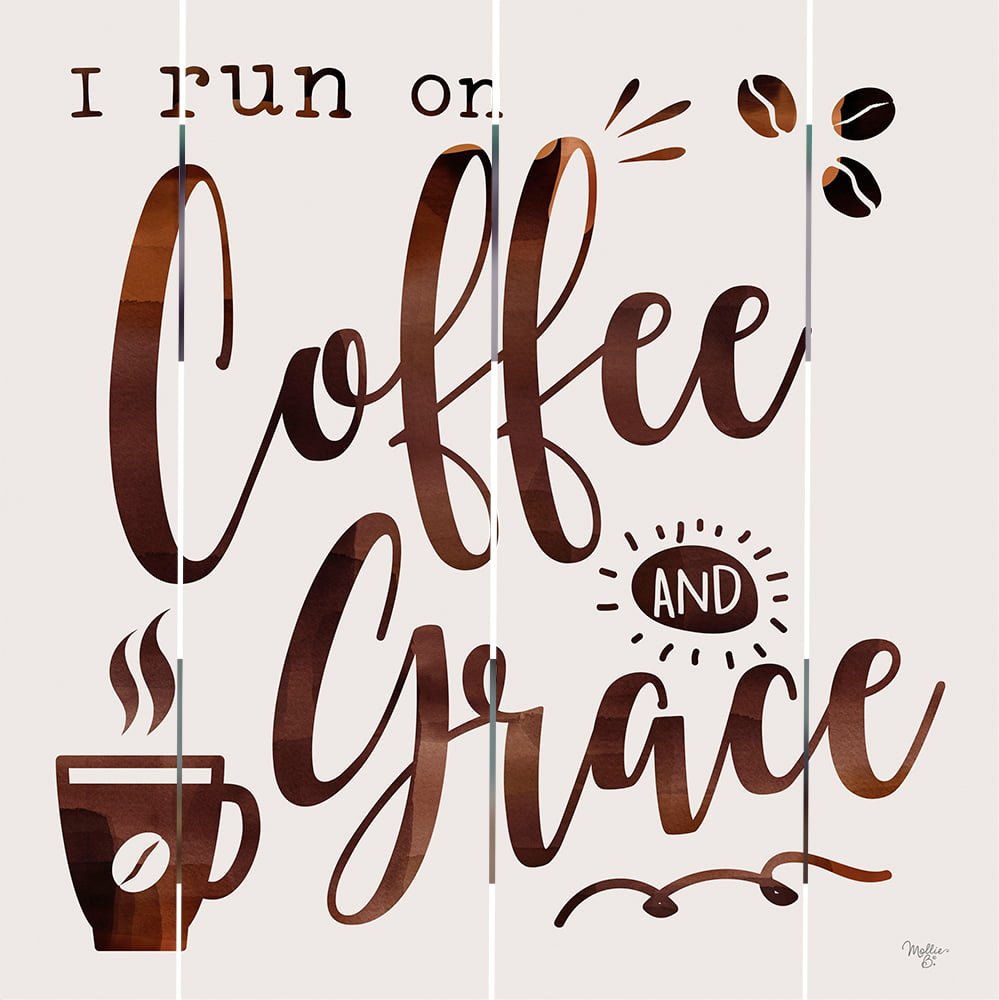 Wood Pallet Art – Coffee and Grace