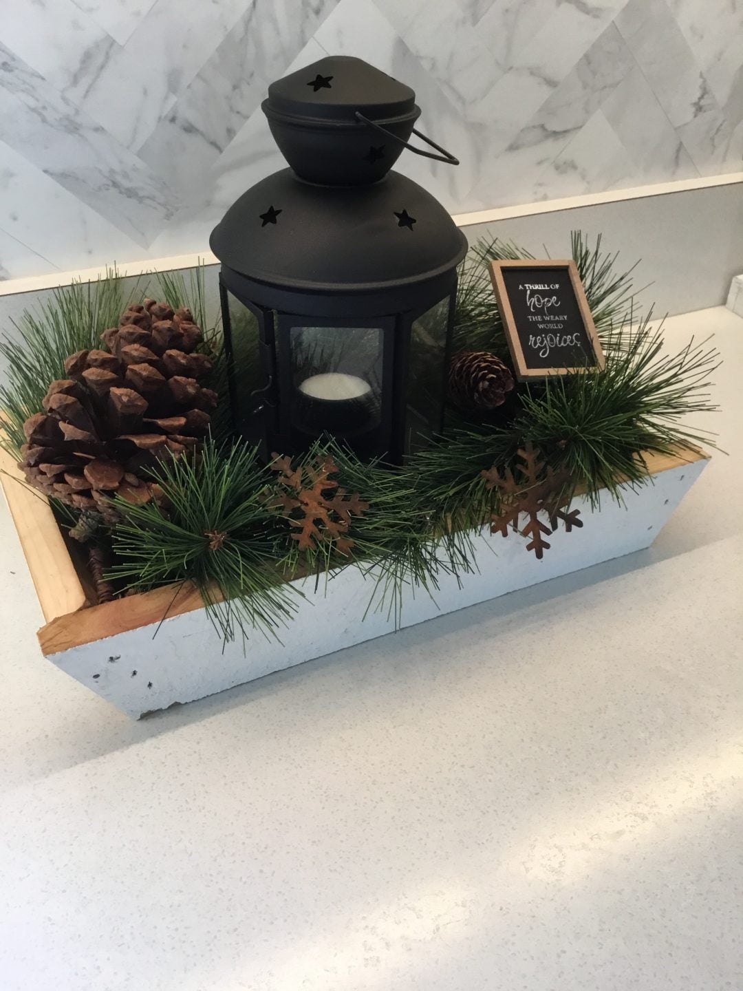 Christmas Lantern Candle Holder