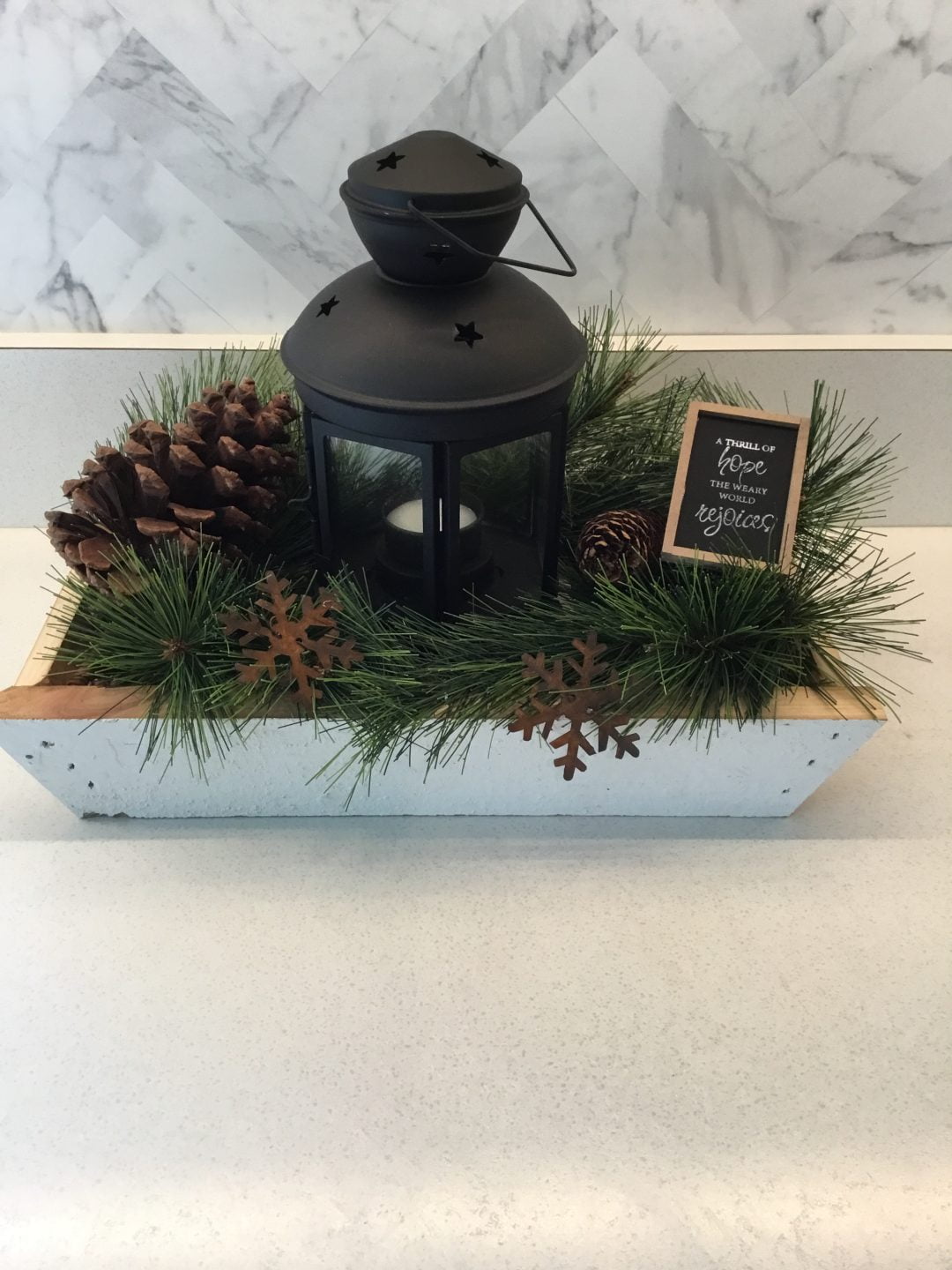 Christmas Lantern Candle Holder