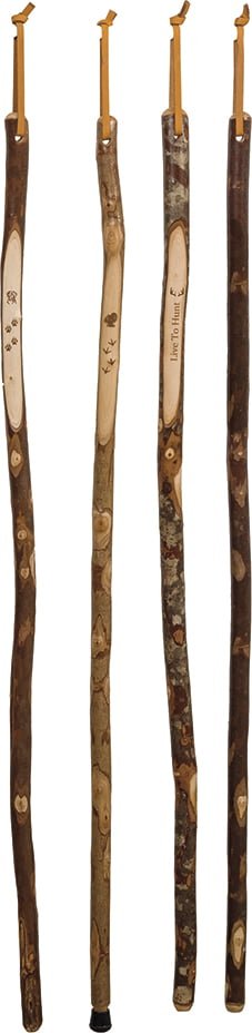 Rustic Hickory Walking Stick