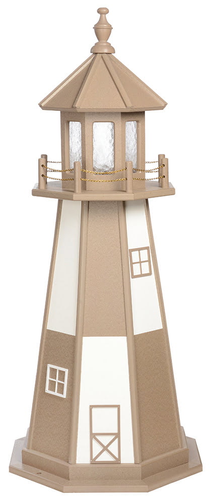 Cape Henry Poly Standard Lighthouse- WeatherWood & White