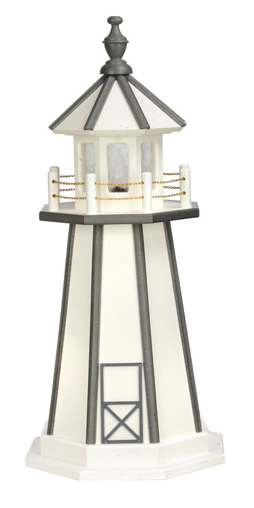 Poly Standard Lighthouse- White & Dark Grey