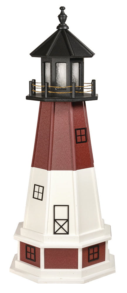 Poly Standard Lighthouse with Base- Barnegat