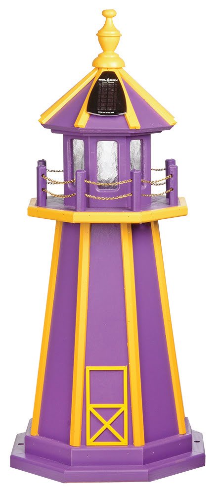 Poly Premium Lighthouse – Standard – Purple & Lemon Yellow