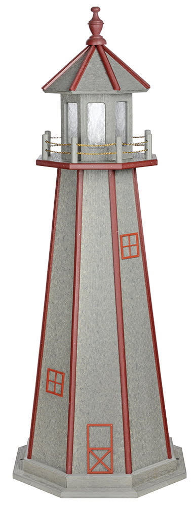 Standard Poly Woodgrain Lighthouse – Driftwood & CherryWood