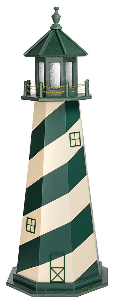 Hybrid Standard and Premium Lighthouses – Cape Hatteras – Turf Green & Ivory