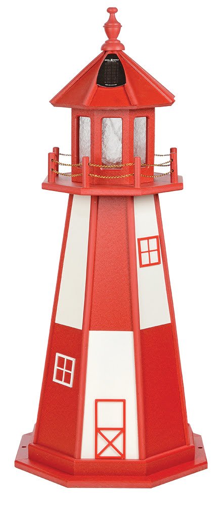 Hybrid Standard and Premium Lighthouses – Cape Henry – Cardinal Red & White