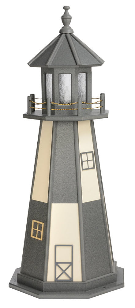 Hybrid Standard and Premium Lighthouses – Cape Henry – Dark Gray & Ivory