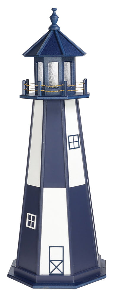 Hybrid Standard and Premium Lighthouses – Cape Henry – Patriot Blue & White