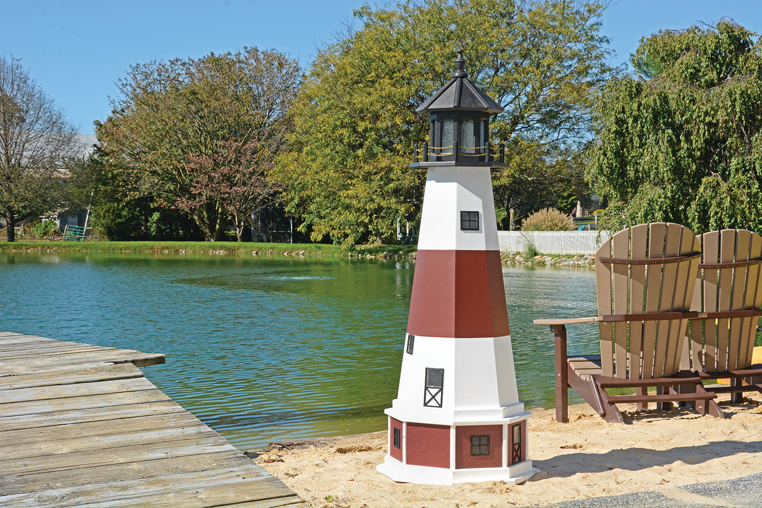 Hybrid Standard and Premium Lighthouses with Base – Montauk – Replica
