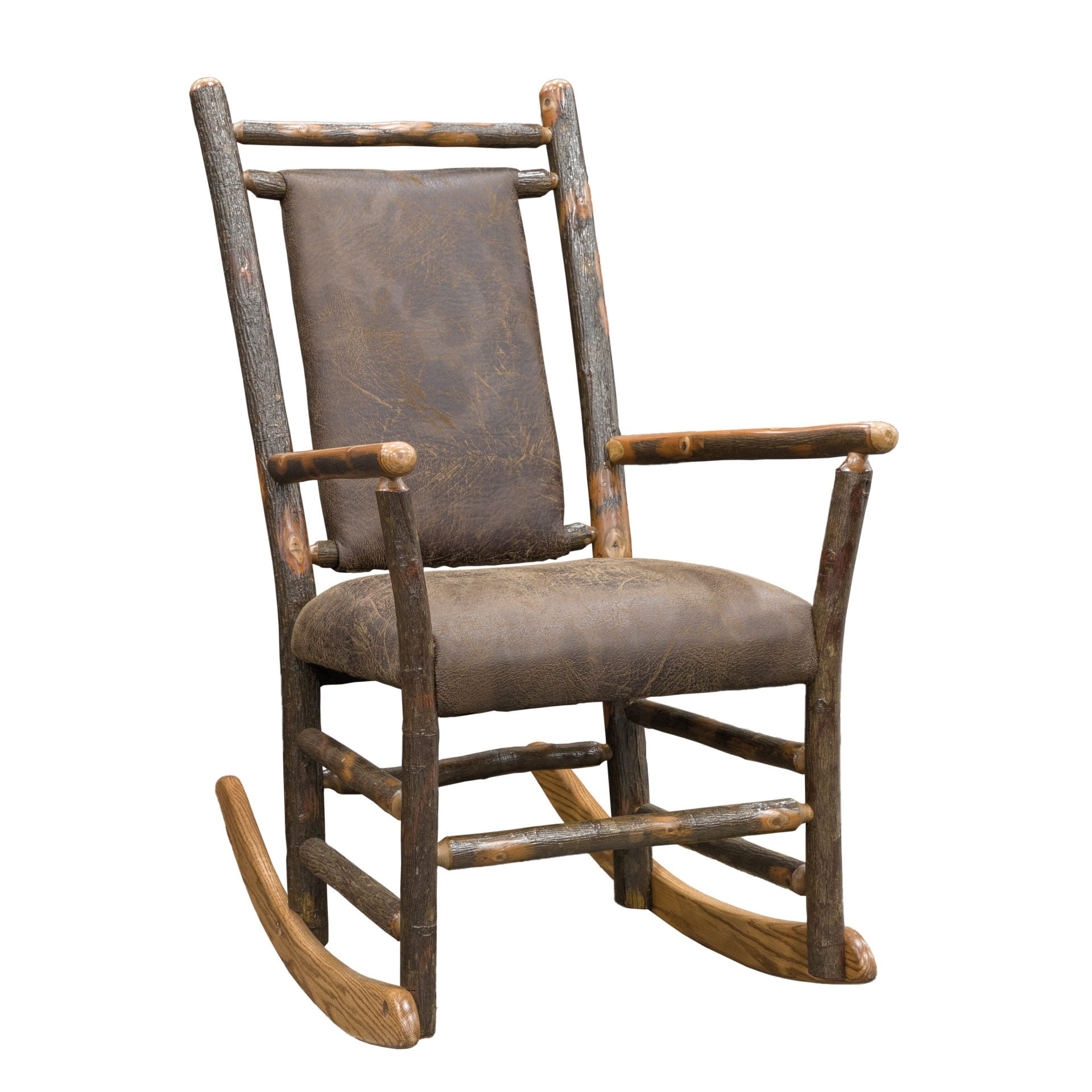 Rustic Hickory Rocking Chair