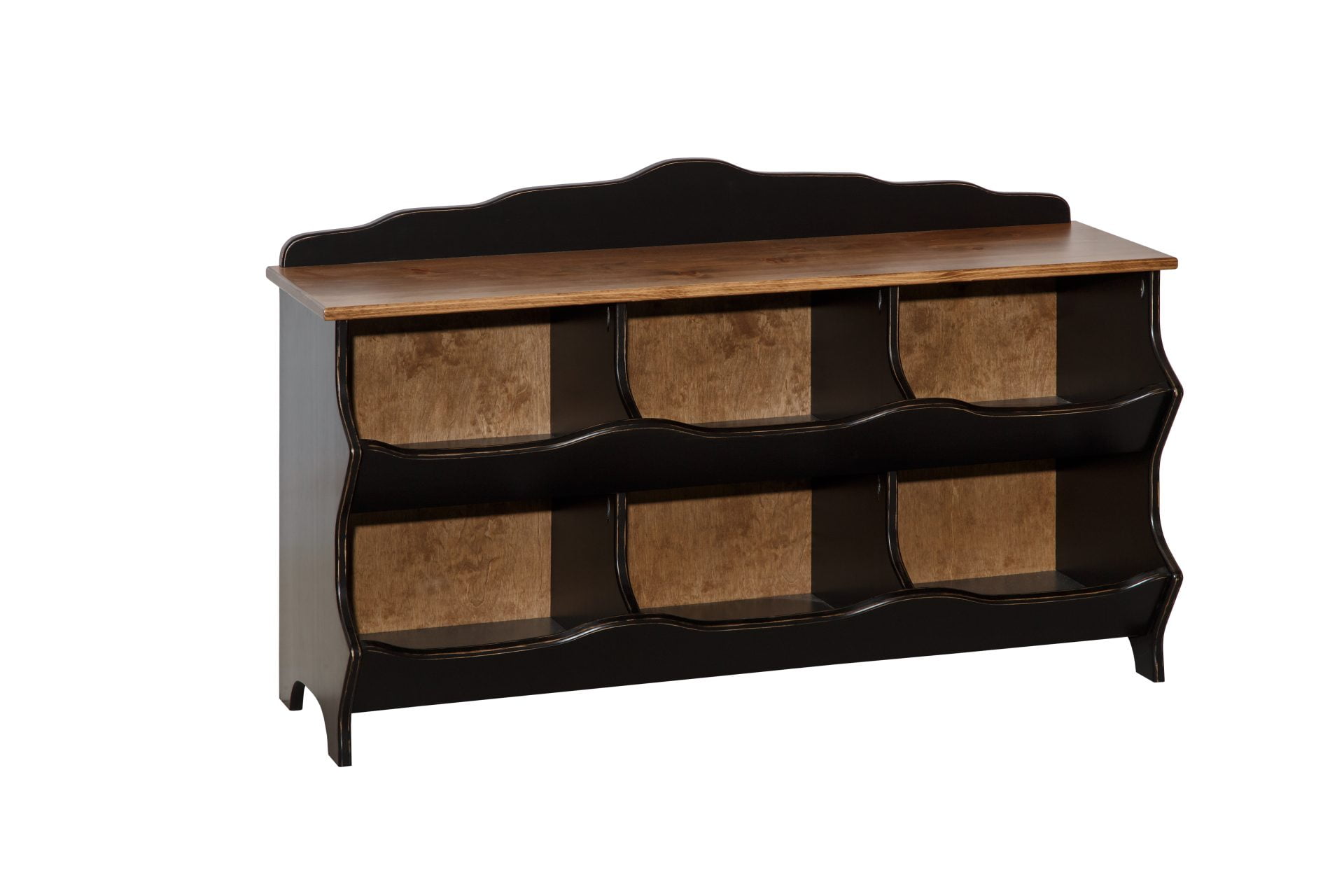 6 – Hole Wide Cubby Storage Shelf