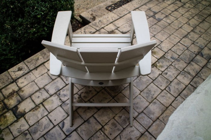 Polywood® - Modern Curveback Adirondack Chair