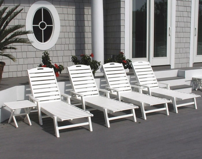 Polywood® – Nautical Chaise with Arms