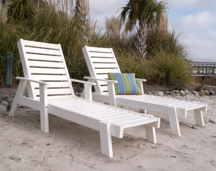Polywood® -Captain Chaise with Arms