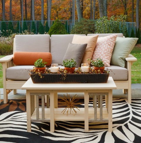 Outdoor Mission Coffee Table