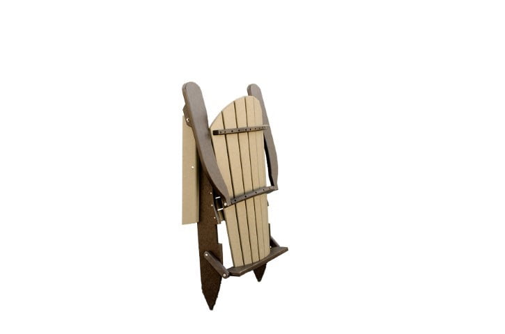 SeaAira Folding Adirondack Chair in Poly Lumber