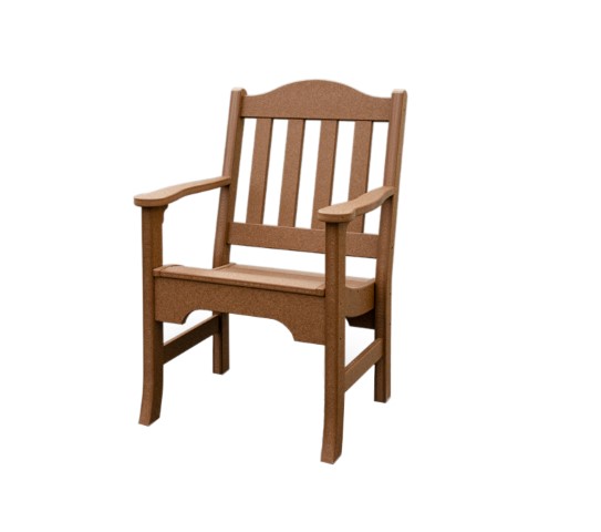 Garden Chair with Arms in Poly Lumber - Avonlea Collection