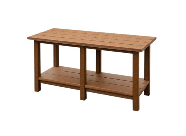Outdoor Garden Coffee Table in Poly Lumber - Avonlea Collection