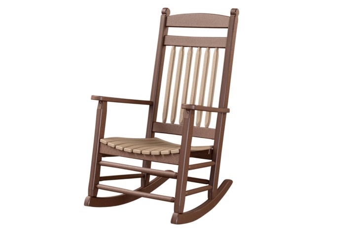 Outdoor Poly Lumber Zinn's Mill Porch Rocker