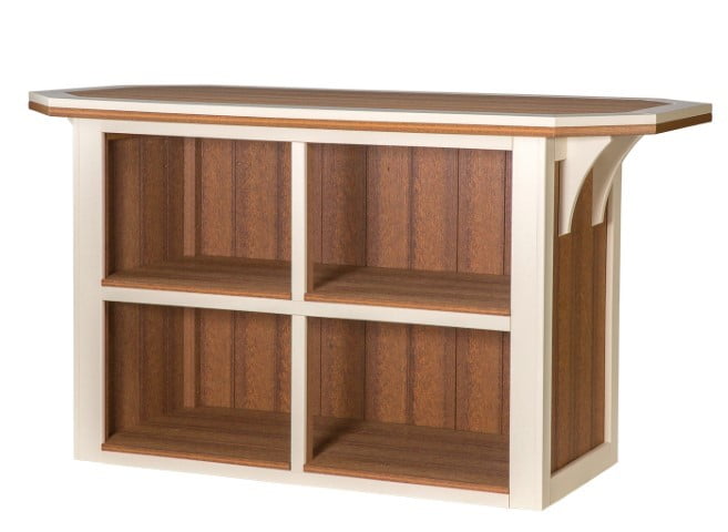 Outdoor Poly Lumber SummerSide Bar (BAR ONLY)