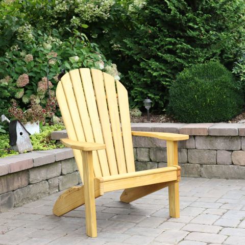 Adirondack Chair in Pressure Treated Pine